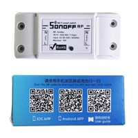 Itead Sonoff Wifi Switch RF 433mhz Wireless Remote Light Switch Smart Home Timer Wall Switch 10A/2200W Control IOS Android APP