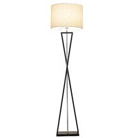 Modern Minimalist Industrial LED Floor Lamp Standing Lamp for Living room Reading Lighting Loft Iron Floor light black white