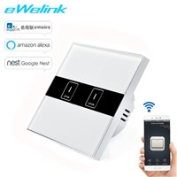 EU Standard eWelink APP Wireless Control Light Switch,Wifi Control Switch via Android and IOS for RF433 Smart Home touch switch