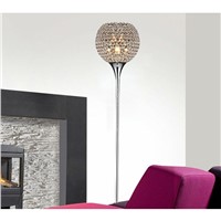 Floor Lamps Modern Crystal Floor Lamp  LED Sconce crystal lamps foyer lamps shade Home Decor Luminaire study room light
