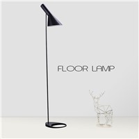 Horsten Nordic Modern Eye-Protective LED Floor Lamp Simple Black White Stand Light For Living Room Sofa Bedside Reading Lamp