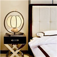 Chinese style table lamps bedroom  living room lamp bedside lamp  retro classic Creative Hotel Room desk lamps ZA926354