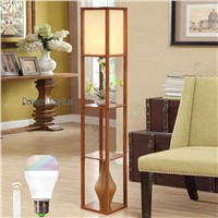 Chinese floor lamp living room modern minimalist wooden bedroom vertical table lamp wedding gifts gifts