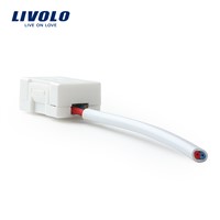 Livolo Lighting Adapter,The Saviour Of most Low-wattage LED Lamps (except dimmable lamp) , White Plastic Materials