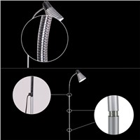 Hot Sale 4 Colors Stainless Steel LED Floor Reading Lamp Light with E27 LED Bulbs lamparas de pie for Living Room And Bedroom
