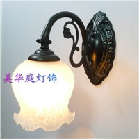 A1 Special offer European black iron mirror lamp bedside lamp antifogging lamp simple bathroom energy-saving LED FG353