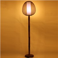 Vintage Bamboo Floor Standing Lamps for Living Room Modern Japan Style Bamboo Light Fixtures Japanese Night Standinb Salon Decor