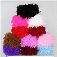 Multi-color Beautiful fashion A1 Feather floor lamps coffee shop Bedroom living room modern Feather shade floor lights