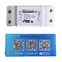 ITEAD Sonoff Wifi Intelligent Wireless Remote Control 433mHz RF Automation Timer Module via app Smart Home