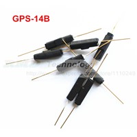 10pcs Plastic Type Reed Switch 2.7x14 Normally Closed Magnetic Control Switch GPS-14B Anti-Vibration/Damage Contact For Sensors