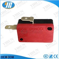 Factory price 2 terminals microswitch for push button microswitch  game machine micro switch
