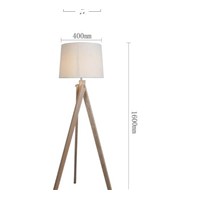 A1 The Nordic modern minimalist art wind wood floor lamp bedside lamp tripod vertical study room floor lights MZ135