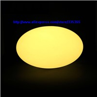 PE Plastic ellipse RGB rechargeable battery led romatic table lights bedroom lamp 1w with remote and with charger