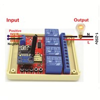 Hot 9V 12V 24V DC wifi Remote Control Switch Network Relay Timer interruptor, RF 433mhz Wireless Lamp Switches by Cellphone APP