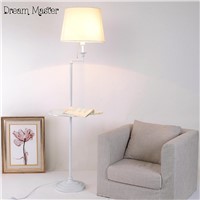 Floor lamp simple living room shelf lamp Nordic study bedroom creative vertical lamp floor lamp