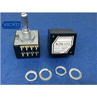 [vk]Japan Alps 27-type RH2702 100KAX2 100K 100KA A100K 8PIN with Loudness potentiometer (switch)