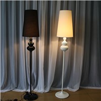 Black White Gold Indoor Floor Lamps Modern Attractive Living Room Fashional Floor Hotel Lighting Bedside Floor Lamps For Bedroom