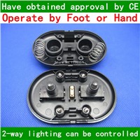 325 double button table lamp picture lights switch foot switch line switch pedal led floor lamp switch