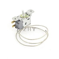 Household Refrigerator Fridge Freezer Thermostat 2Pins AC 250V 5(4)A Replacement