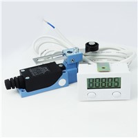 5 Digital Display Counter Kits Magnetic Sensor Switch Micro Switch Push Button Switch Limit Switch with 2 Meters Wire