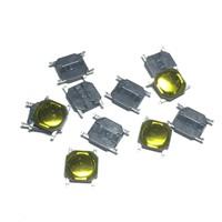 100pcs 4x4x0.8mm Tact Switch SMT SMD Tactile Membrane Switch PUSH Button SPST-NO 4*4*0.8 Waterproof  Microwave Oven Switch