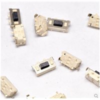 3 * 6MM SMD Tact Switch small button switch / button switch MP3 small patch side buttons /micro switches patch/voltage: 50mA 12V