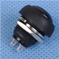 10pcs/lot 12mm Mini Push Button Switch Waterproof Momentary ON/OFF Push Button Switch 250V 10A