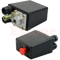 OOTDTY J34  Heavy Duty Valve Gauges Regulator Air Compressor Pump Pressure Control Switch