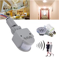 Motion Sensor Light Switch Outdoor AC 220V Automatic Infrared PIR Motion Sensor Switch for LED Light