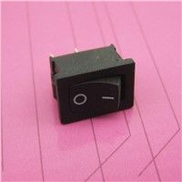 Common Used Black Rocker Switch Electric Power Water Dispenser Switch Lamp Switches DIY Accessories
