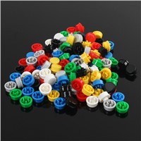 140pcs Round Mixed Color Tactile Button Caps Kit For 12x12x7.3MM Tact Switches Promotion Price