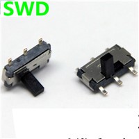 10PCS 6 Pin on-off switch mini 2 Position 2P2T SPDT SMD Slide Switch spdt slide switch #DSC0011