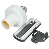 E27 Screw Wireless Remote Control Light Lamp Bulb Holder Cap Socket Switch 12A Remote Control Distance About 10M Favorable Price