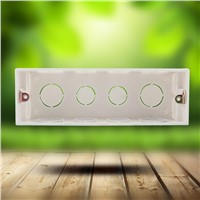 Wall Mounting Box Internal Cassette Switch accessories Wiring Box White Back Box for 197mm*72mm Switch housing Good Quality