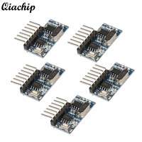 QIACHIP 5pcs 315MHz RF Receiver Learning 1527 Code Decoder Module 315 MHz 4 Channel Wireless Output For Remote Control 2262 Diys