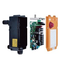 F24-6S Telecontrol 6 Buttons Industrial Wireless Radio Remote Control for Hoist Crane (1 Transmitter +1 Receiver)