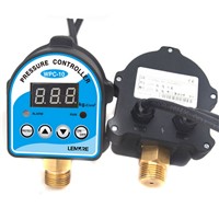 New 1PCS Digital Pressure Control Switch WPC-10 Digital Display Eletronic Pressure Controller for Water Pump With Adapter