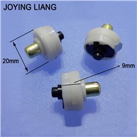 3pcs/lot C8 Flashlight Switch Strong Light Electric Torch Tail Switch 20mm * 9mm White Round Switches T6 Q5 Also Can Use