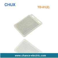cost TD Mirror Reflector Plate for photoelectric sensor photocell infrared TD-01(2) Polymer