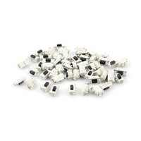 50 Pcs 7mm x 3.5mm SPST Momentary Push Button SMD SMT Tactile Tact Switch