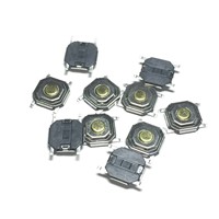 100pcs 4*4*1.5 Momentary Type Tactile Push Button Switch 4 Pin SMD Surface Mount 5x5x1.5mm 4x4x1.5 Waterproof