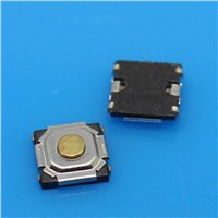 cltgxdd 20pcs 5mmx5mmx1.5mm 5 * 5 * 1.5 mm Tact Switch Button Micro Switch SMD MP3 MP4 Laptop common switch