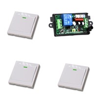 315Mhz Wireless Switch Remote Control Switch Radio Light Switch 110V/220V 10A Receiver Wall Transmitter Learning Code