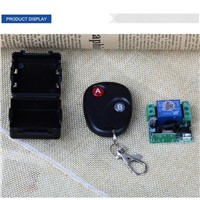 QIACHIP Universal Wireless 433MHz RF Relay 1 CH Transmitter Remote Control Switch For Garage Door Opener Key Fob Remote Controls