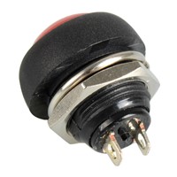 A13 5PCS/LOT  Black/Red/Green/Yellow/Blue 12mm Waterproof Momentary Push button Switch VE059 P