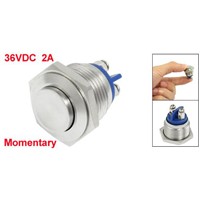16mm High Round High Round Momentary Metal Push Button Switch