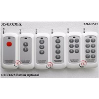 Small Size Long Range Remote Control 4 Button 6 Button 8 Button315433MHZ Transmitter RF ASK 2262 1527 Wireless Remote for Switch
