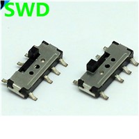 10PCS 8 Pin on-off switch mini 3 Position 2P2T SPDT SMD Slide Switch spdt slide switch #DSC0011