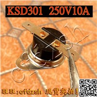 KSD301 160 degrees 250V / 10A thermostat / thermal protection KSD temperature control switch normally closed buckle