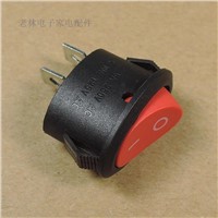 The 2 foot oval rocker switch copper pin contact electric kettle water machine small electrical power switch accessories